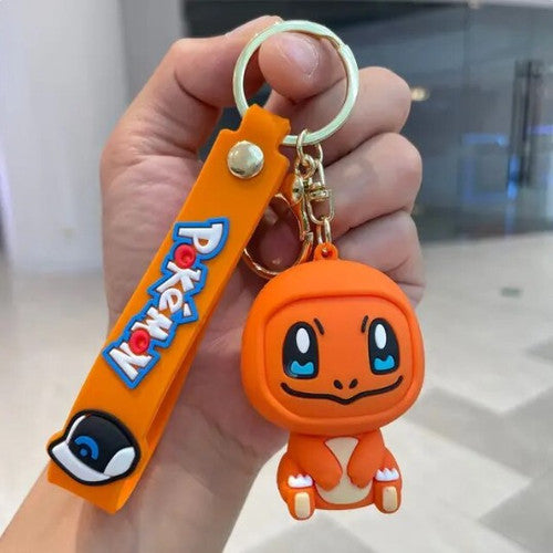 Pekachu Rubber keychain