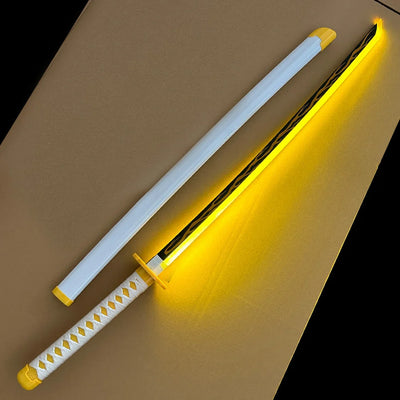 LED - Zenitsu 104 Cm Wooden Katana fully assembled