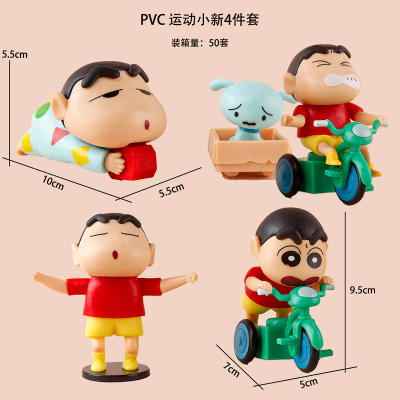 Trendy Shinchan Set of 4