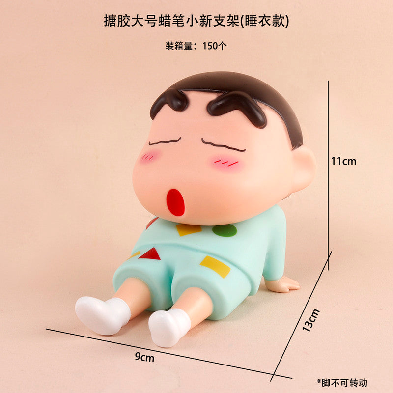 multi color Shinchan sitting cute figure