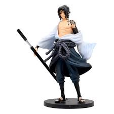 25 cm sasuke uchiha standing figure