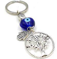 Evil Eye Tree Keychain Pack of 3 (eff price 62)