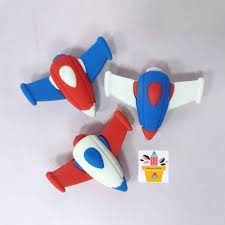 Airplane  Shape Eraser 48pcs  (eff price 4.8 )