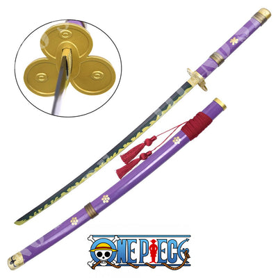 Set of 2 - Enma Voilet 104 Cm Wooden Katana fully assembled (Heavy Quality) - Net Price ₹680/pc