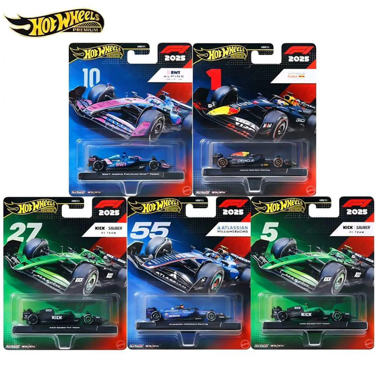 Htwheeels f1 new series pack of 8 (net price 899)