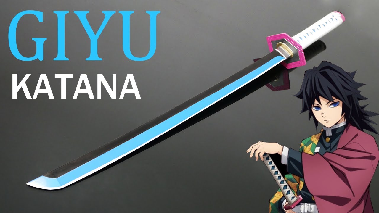 Giyu wooden katana 104cm fully assemble