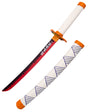 New Rengoku Medium size wooden katana 42cm with stand