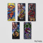 Super hero mix design Rotating keychain  ( Pack of 10 ) net price - 45