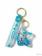 Pack of 3 unicorn in star water glitter keychain (eff price 62)