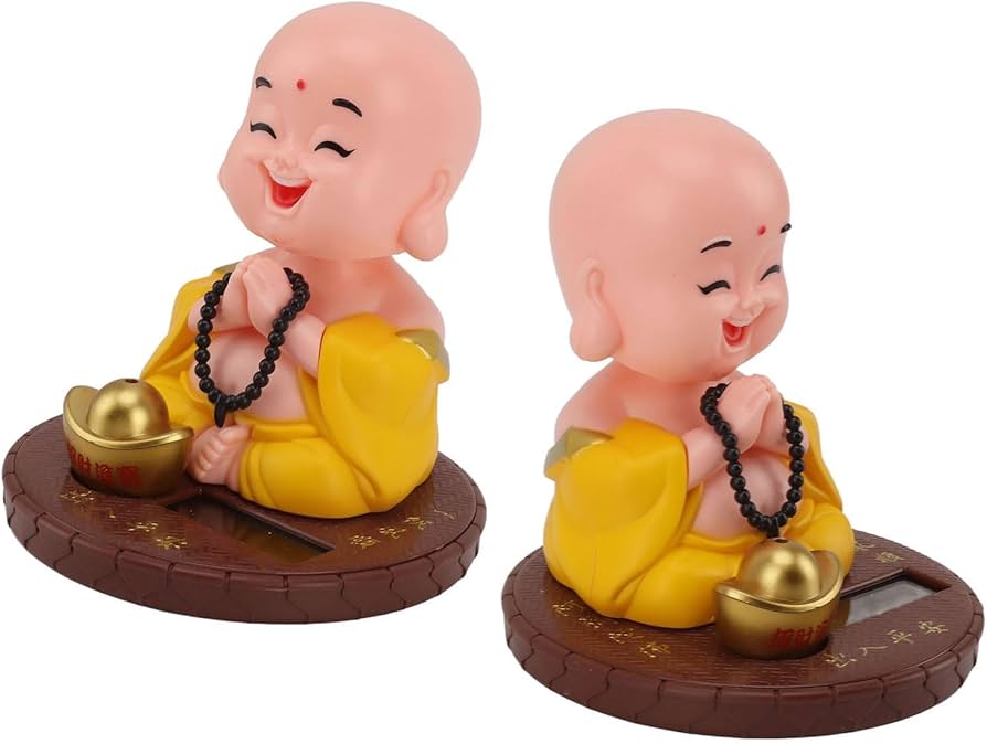 Solar Budha Ji new (07)  pack of 3 ( net price 155 )