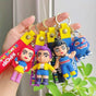 K-pop demon hunter Rubber Keychain Pack of 3 (eff price 35)