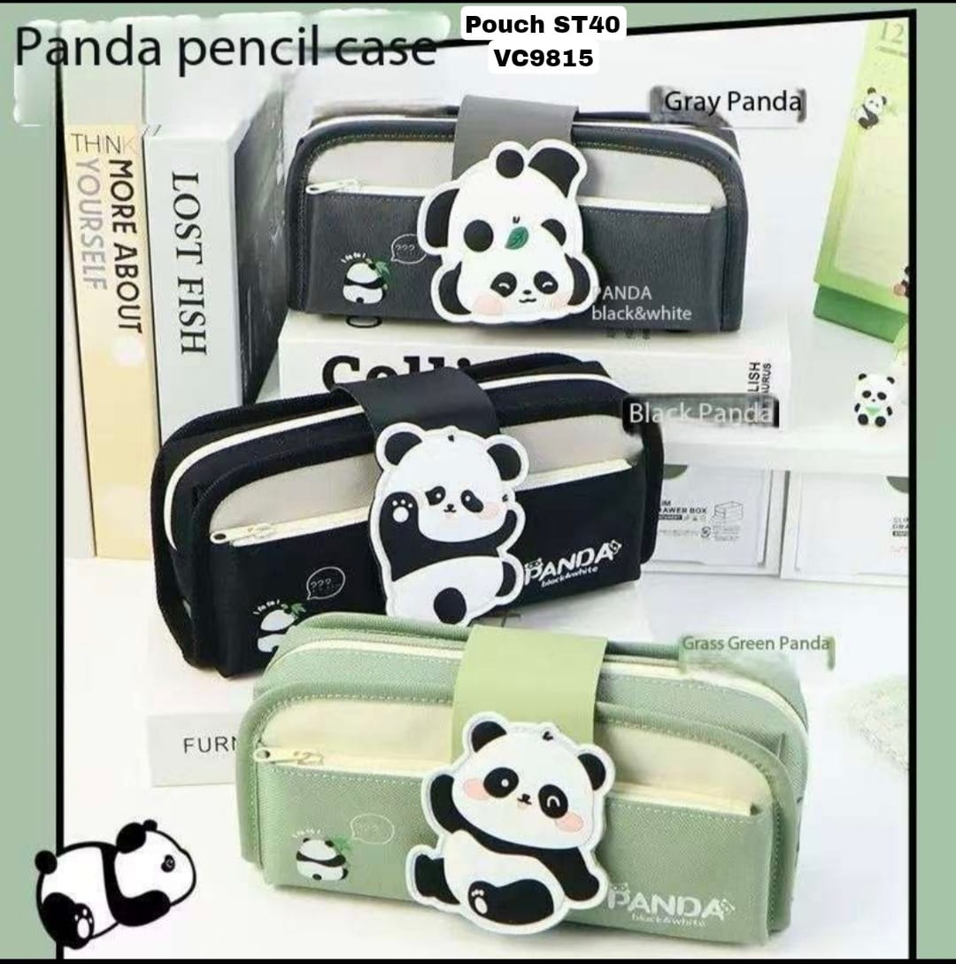 New Panda Pencil Kit (Mix Colour) Pack of 2 (eff price 180)