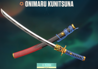 New Onimaru Volvorant Blue fully assembeled katana 104 cm