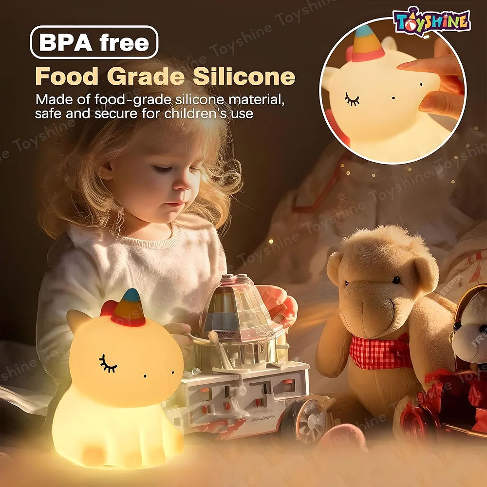 Unicorn Sillicon Night Lamp