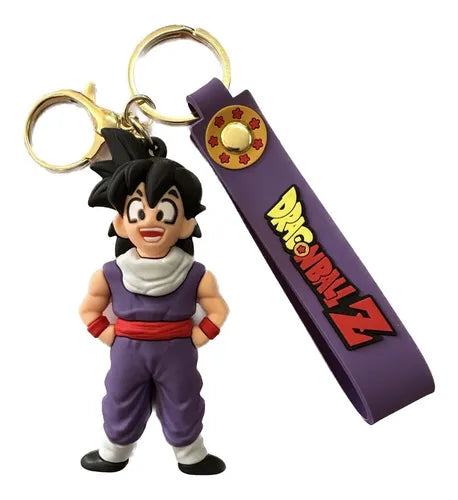 New DBZ Purple Rubber Keychain Pack of 3 (eff price 37)