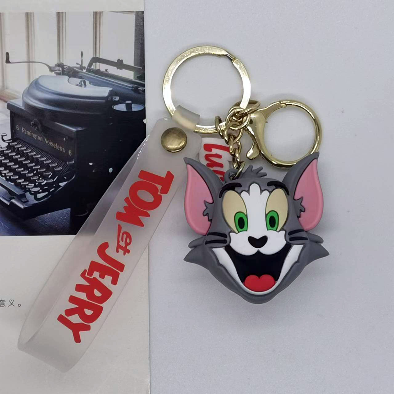 New Tom Head Rubber Keychain Pack of 3 (eff price 37)