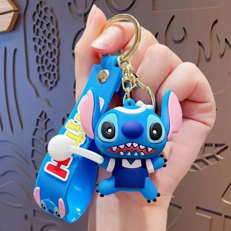 New Blue Snitch with Bat Rubber Keychain Pack of 3 (eff price 35)