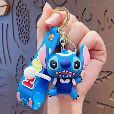 New Blue Snitch with Bat Rubber Keychain Pack of 3 (eff price 35)