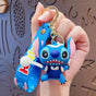 New Blue Snitch with Bat Rubber Keychain Pack of 3 (eff price 35)