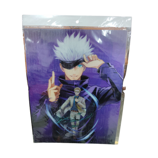 Gojo 3d poster pack of 2 ( eff price 90)