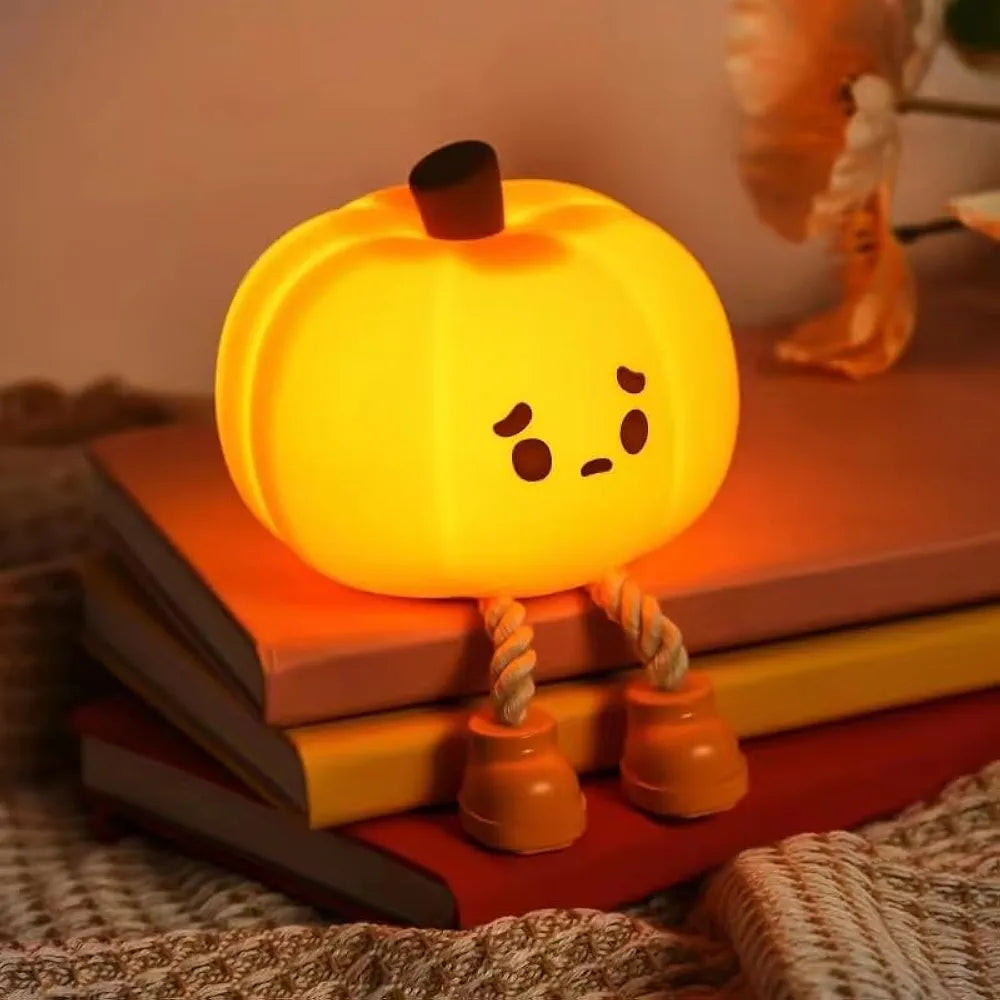 Little Pumpkin Sillicon Night Lamp