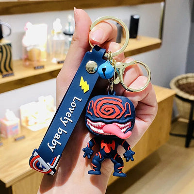 New Blue Venom Rubber Keychain Pack of 3 (eff price 35)