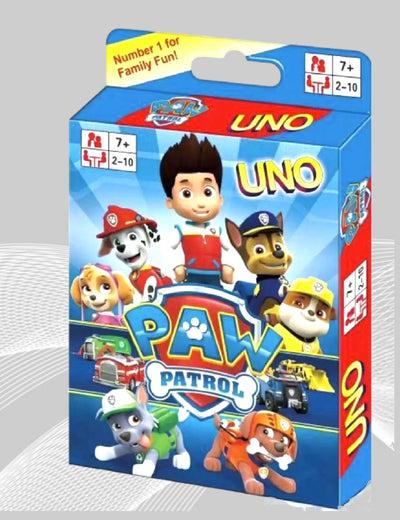 Uno Paw Petrol cards Hot selling pack of 3 (eff price 48)