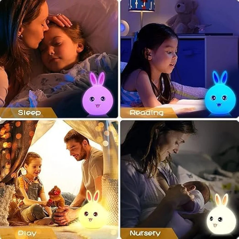 Rabbit Sillicon Night Lamp