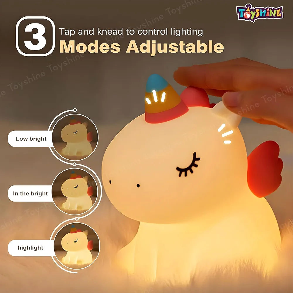 Unicorn Sillicon Night Lamp