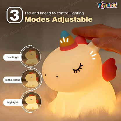 Unicorn Sillicon Night Lamp