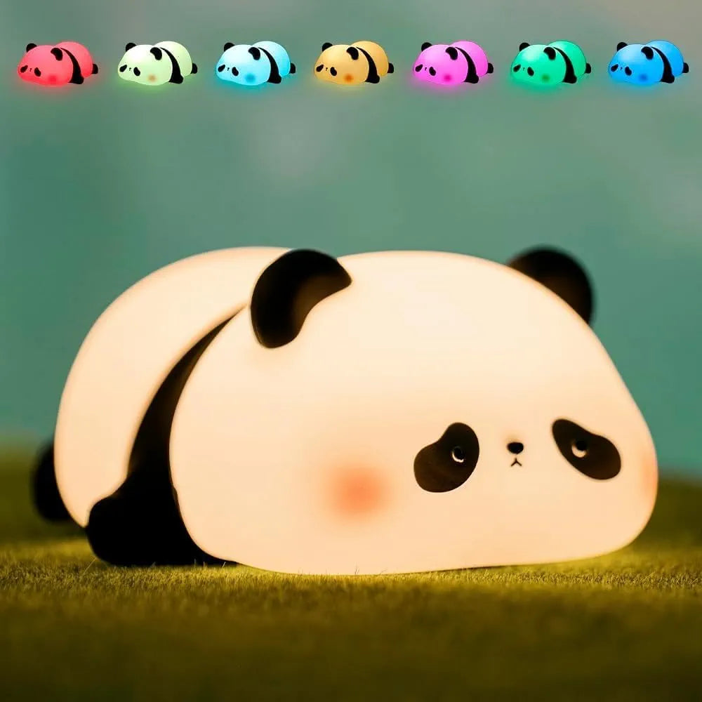 Sleeping Panda Sillicon Night Lamp