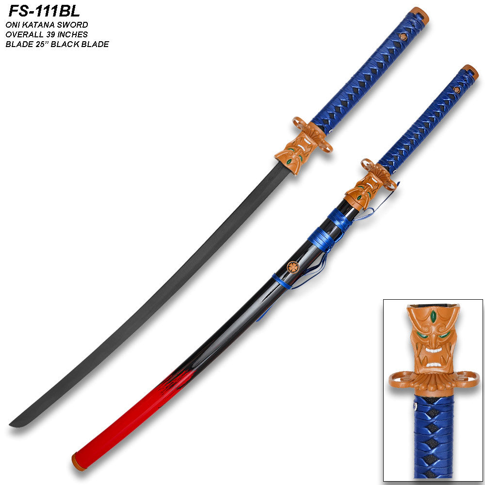 New Onimaru Volvorant Blue fully assembeled katana 104 cm