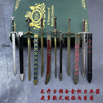 New Big size 22cm Got Mix Talwar keychain pack of 3 ( eff price -125 )