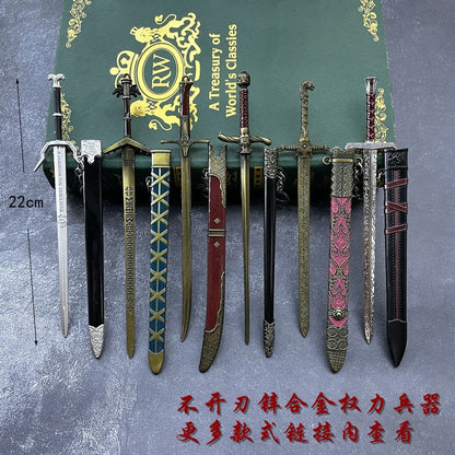 New Big size 22cm Got Mix Talwar keychain pack of 3 ( eff price -125 )