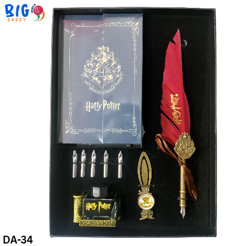 HP magic boy Hari Diary Set with Pen and Ink (5 Nip & Brooch Included)