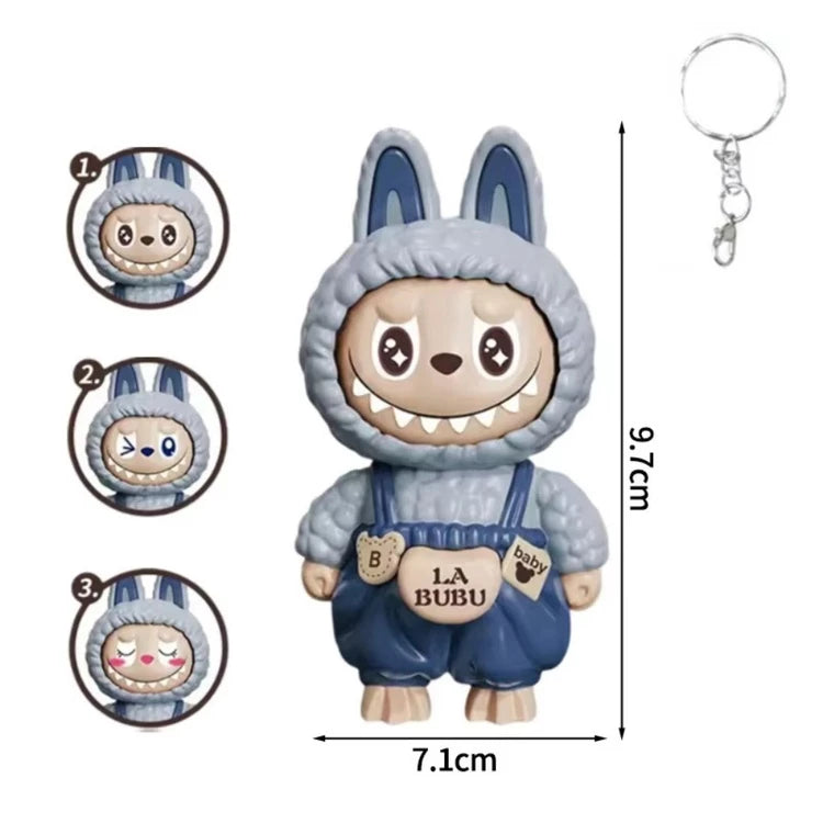 3 pcs - Labubu Face changing keychain (Heavy Quality) eff price 40