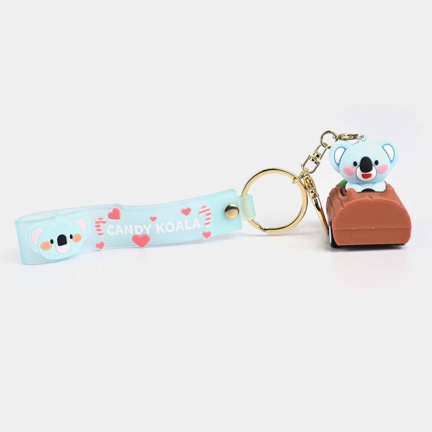 Cute Koala in Car rubber keychain pack of 2 (eff price 43)