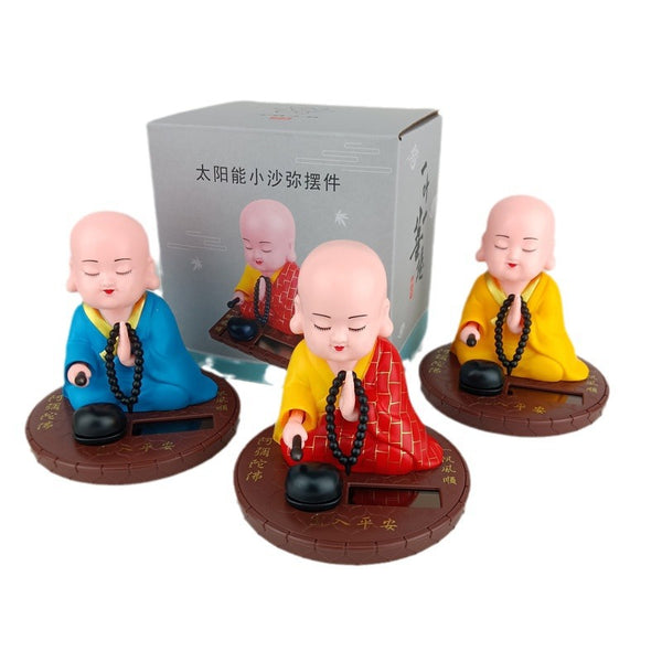 Solar Budha Ji new (08) pack of 3 ( net price 155 )