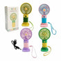 Pack of 2 mix colour mini cute handheld fan net price 80