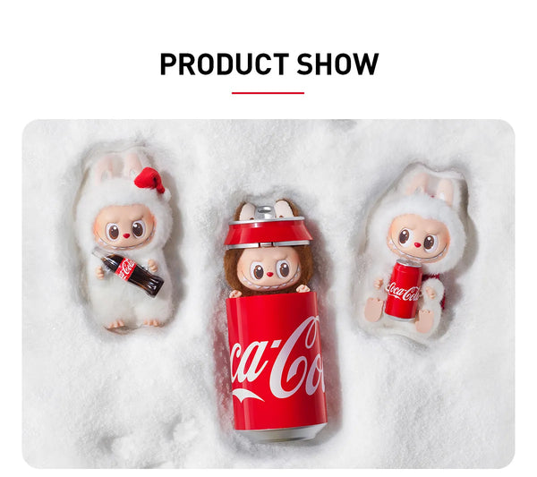 12 Pc (2 Box) - Labubu Coke Version toy with Brand box (Unit price 150)