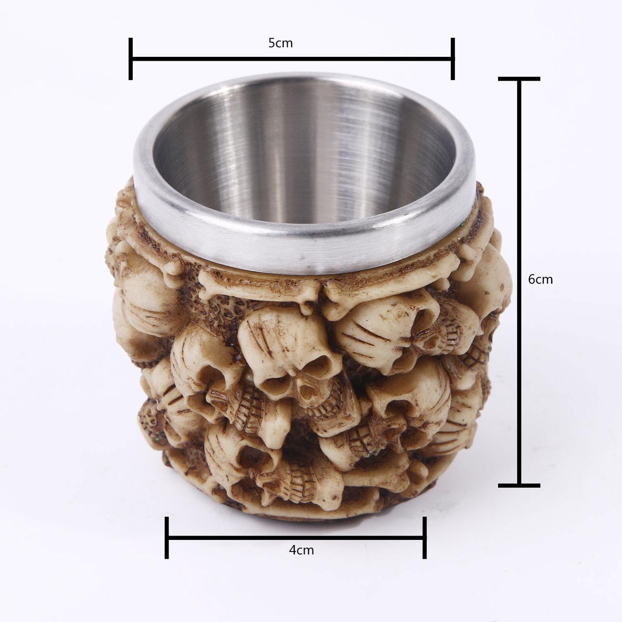 3pcs - mini Skulll Glass E net price 99