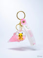 Pack of 3 Pikachu in coan water glitter keychain (eff price 62)