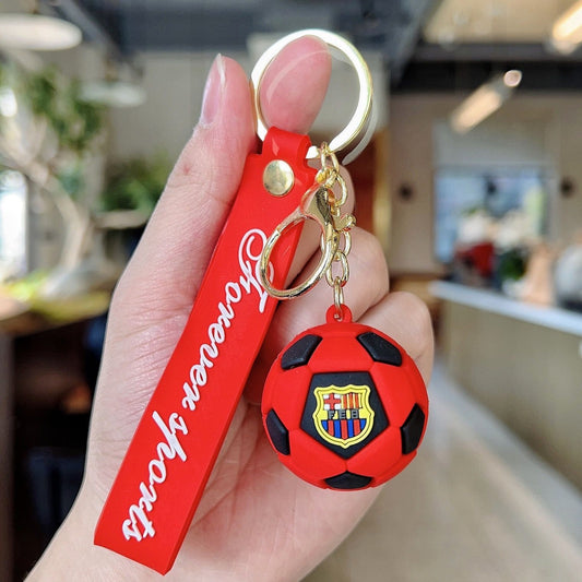 Ronaldo Football rubber keychain pack of 3 (eff price 43)