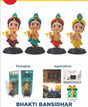 Mini Bobblehead of "Bhakti Bansidhar" (Skin Tone) - Pack of 2 (eff price 95)