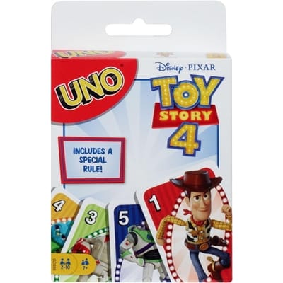 Uno "Toy-Story-4" cards Hot selling pack of 3 (eff price 46)
