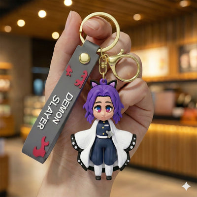 New Shinobu Rubber Keychain Pack of 3 (eff price 35)