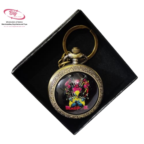 New Dadpool & Volwerine Sitting Pose Pocket Watch Pack of 3 (eff price 125)