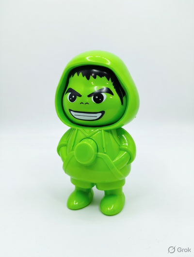 6 pcs - hulky Face changing keychain (eff price 25)
