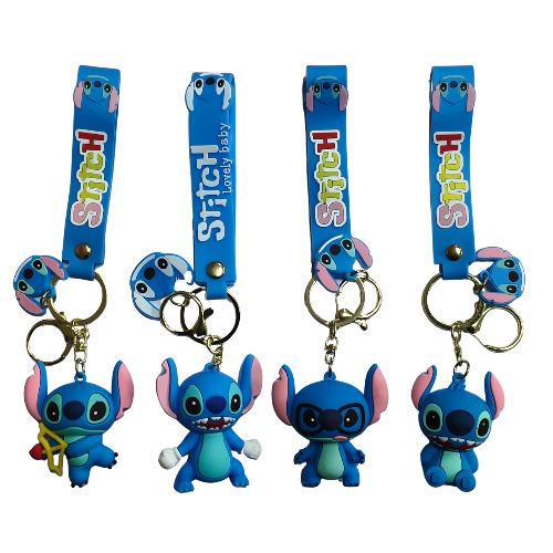 New Blue Snitch Rubber Keychain Pack of 3 (eff price 37)