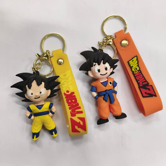 New DBZ hand in pocket Rubber Keychain Pack of 3 (eff price 37)